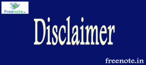 Disclaimer